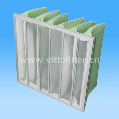 Synthetic fiber pocket pre-filter